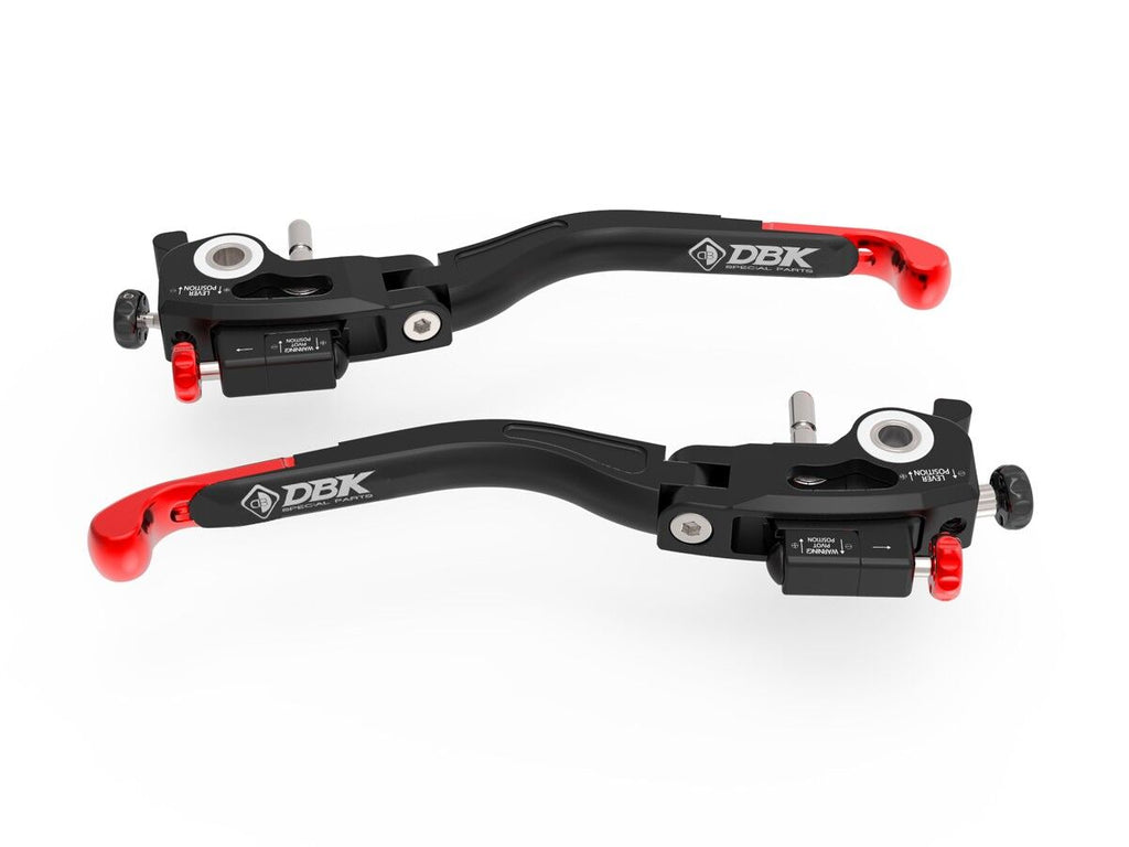 DBK L38 Ultimate - Brake + Clutch Levers Double Adjustment