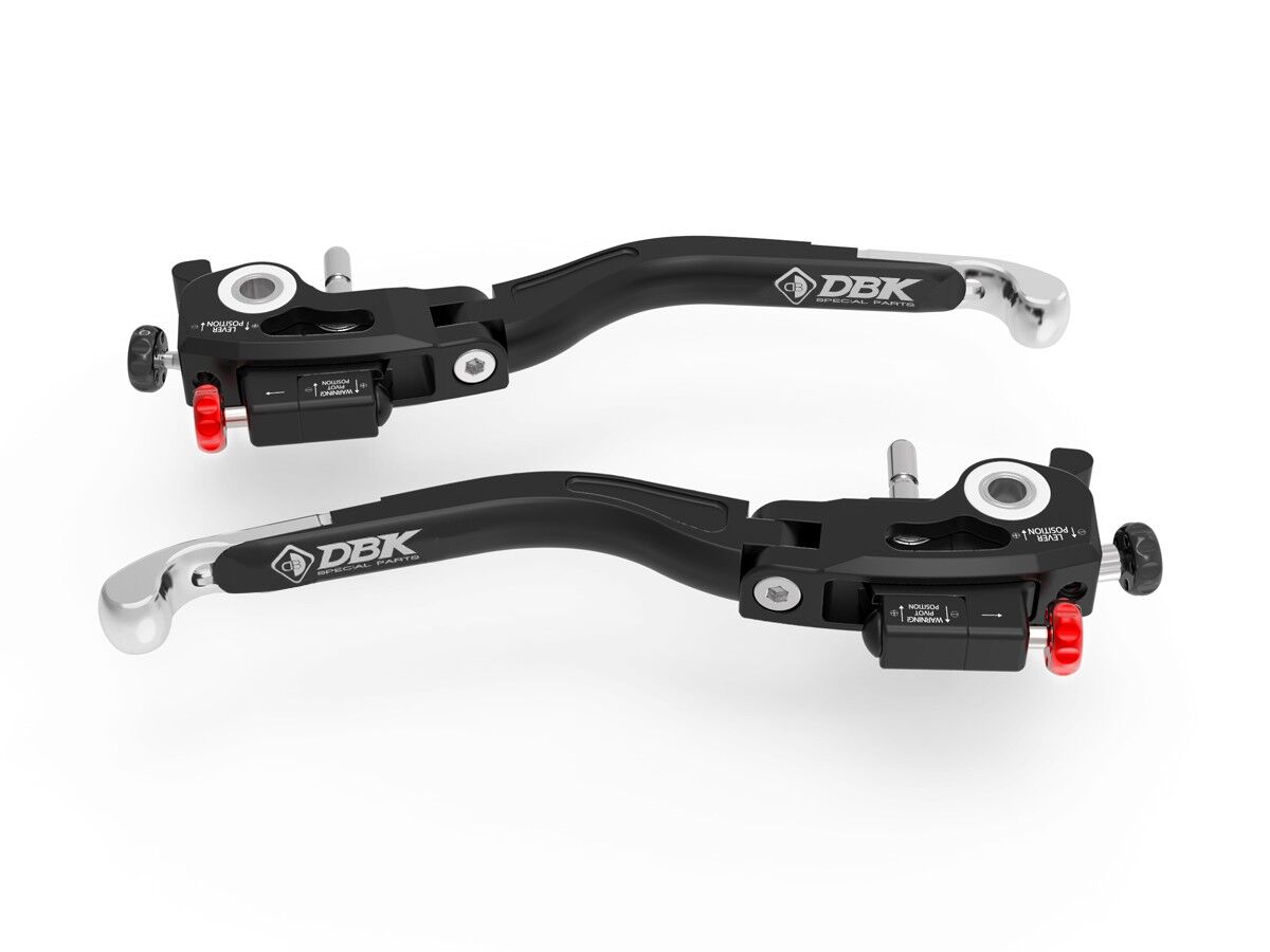 DBK L38 Ultimate - Brake + Clutch Levers Double Adjustment