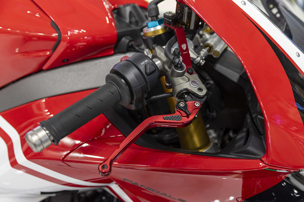 CNC Racing Bracket Kit for Clutch and Brake Fluid Reservoir for Ducati Panigale V4 - CNC Racing image 3