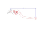 CNC Racing Brake Lever – Long Model - CNC Racing image 2