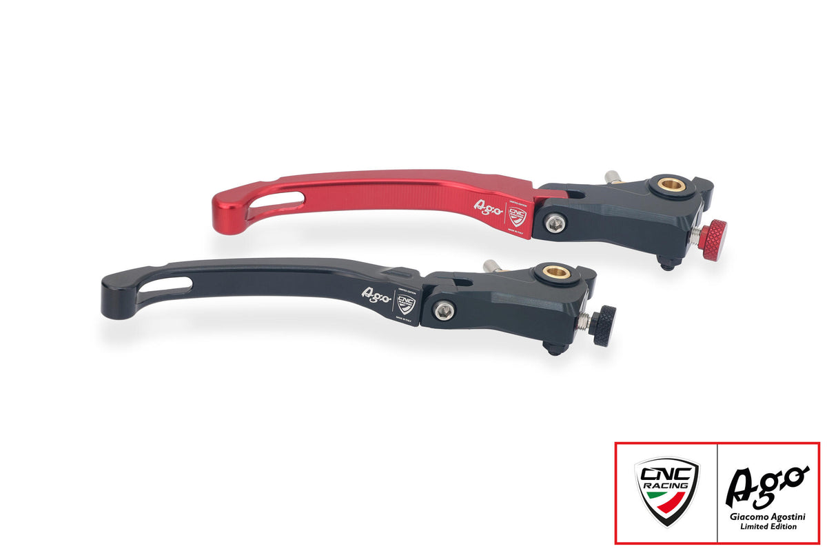 CNC Racing Brake lever Race folding – Giacomo Agostini Limited Edition - CNC Racing