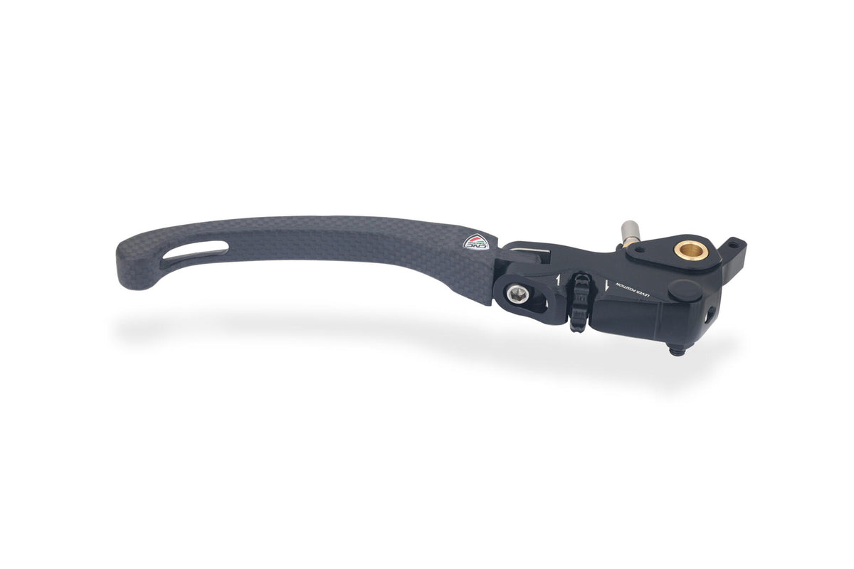 CNC Racing Brake Lever RACE EVO Folding Glossy Carbon For Brembo Semi-radial Master Cylinders
