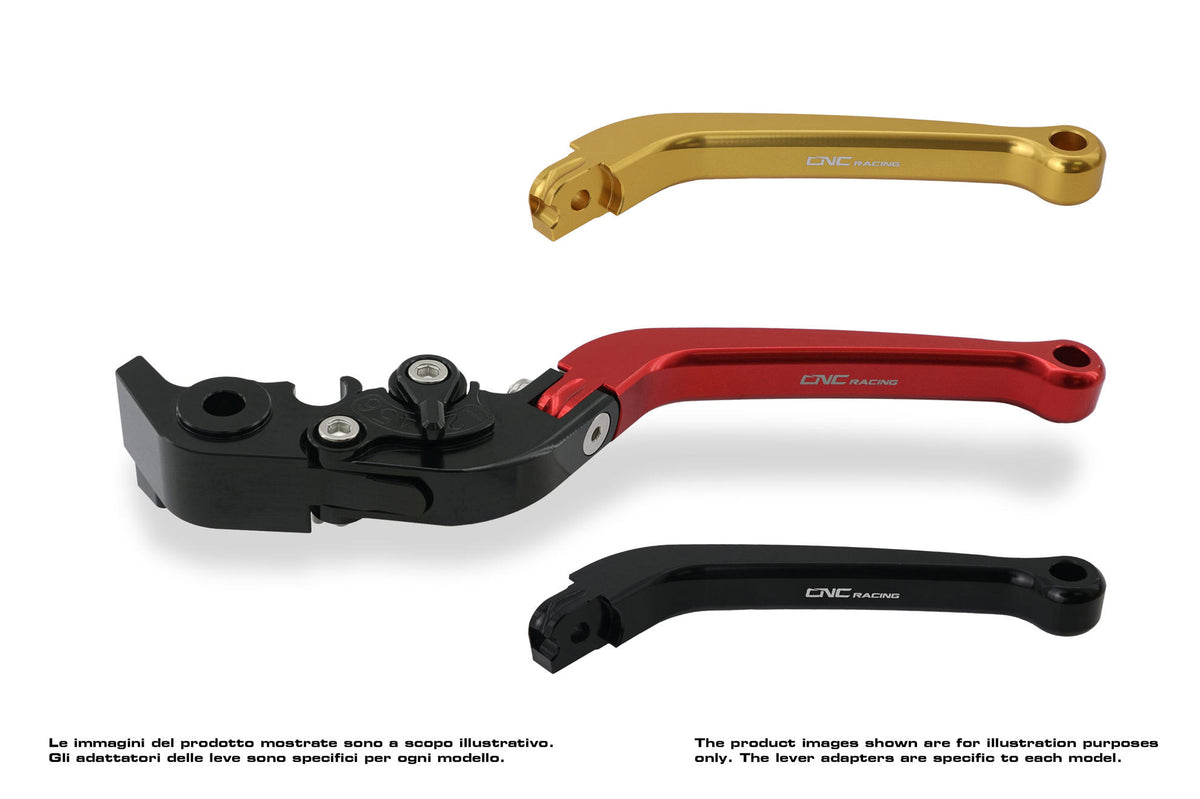 CNC Racing Clutch Lever – Long Folding Model for Moto Guzzi V85 Tt 2019–2023 - CNC Racing