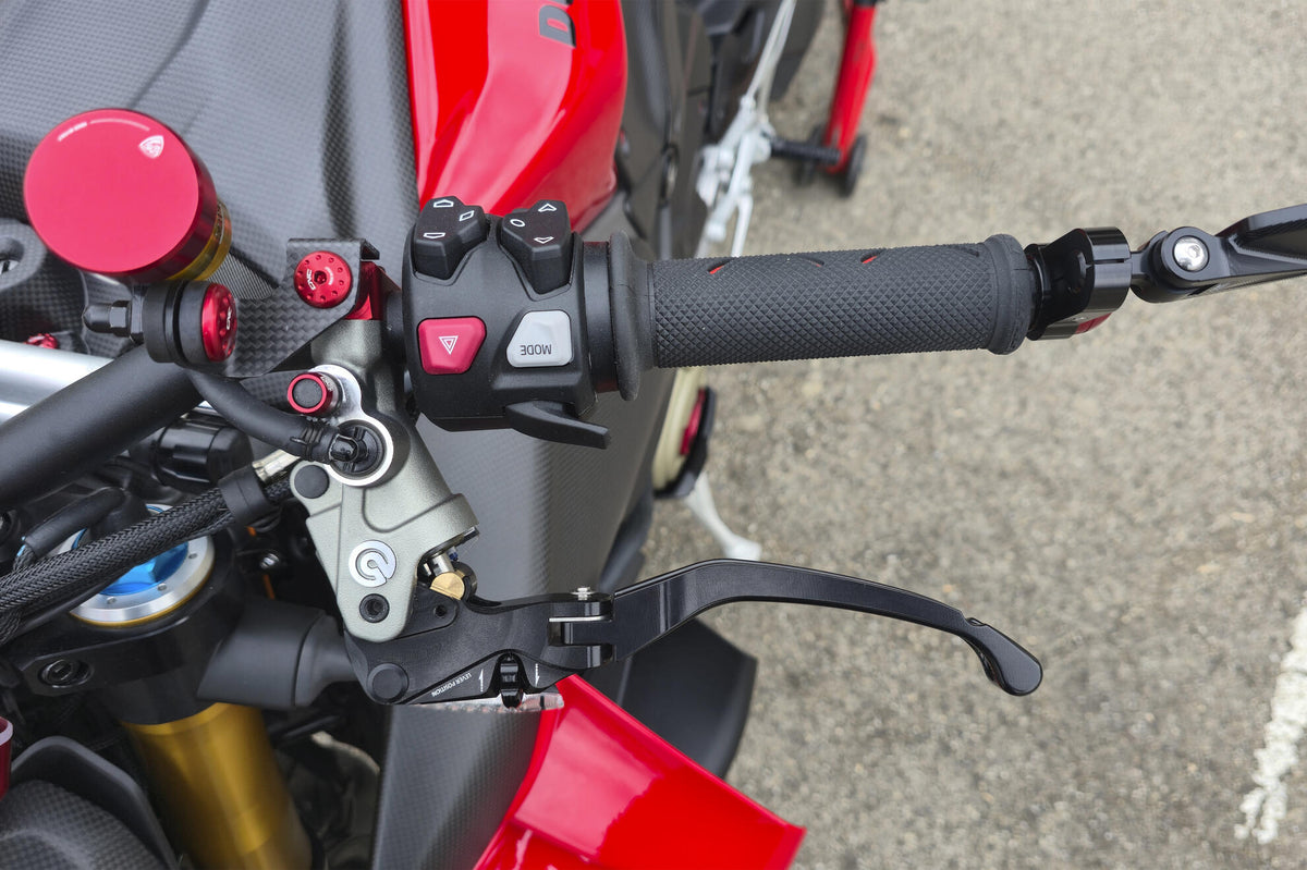 CNC Racing Clutch lever RACE EVO – Folding for Brembo Semi-radial Master Cylinders – Troy Bayliss Limited Edition - CNC Racing image 2