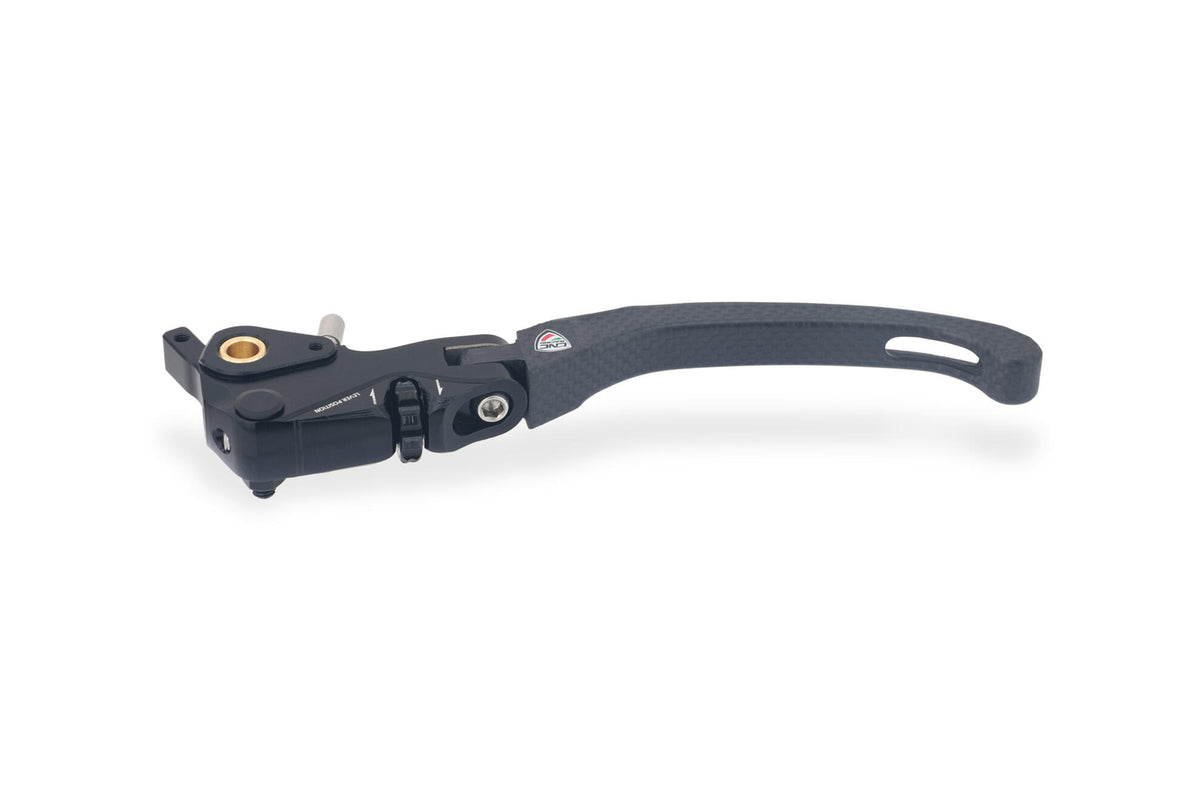 CNC Racing Clutch Lever Race EVO Folding Glossy Carbon for Brembo semi-radial master cylinders