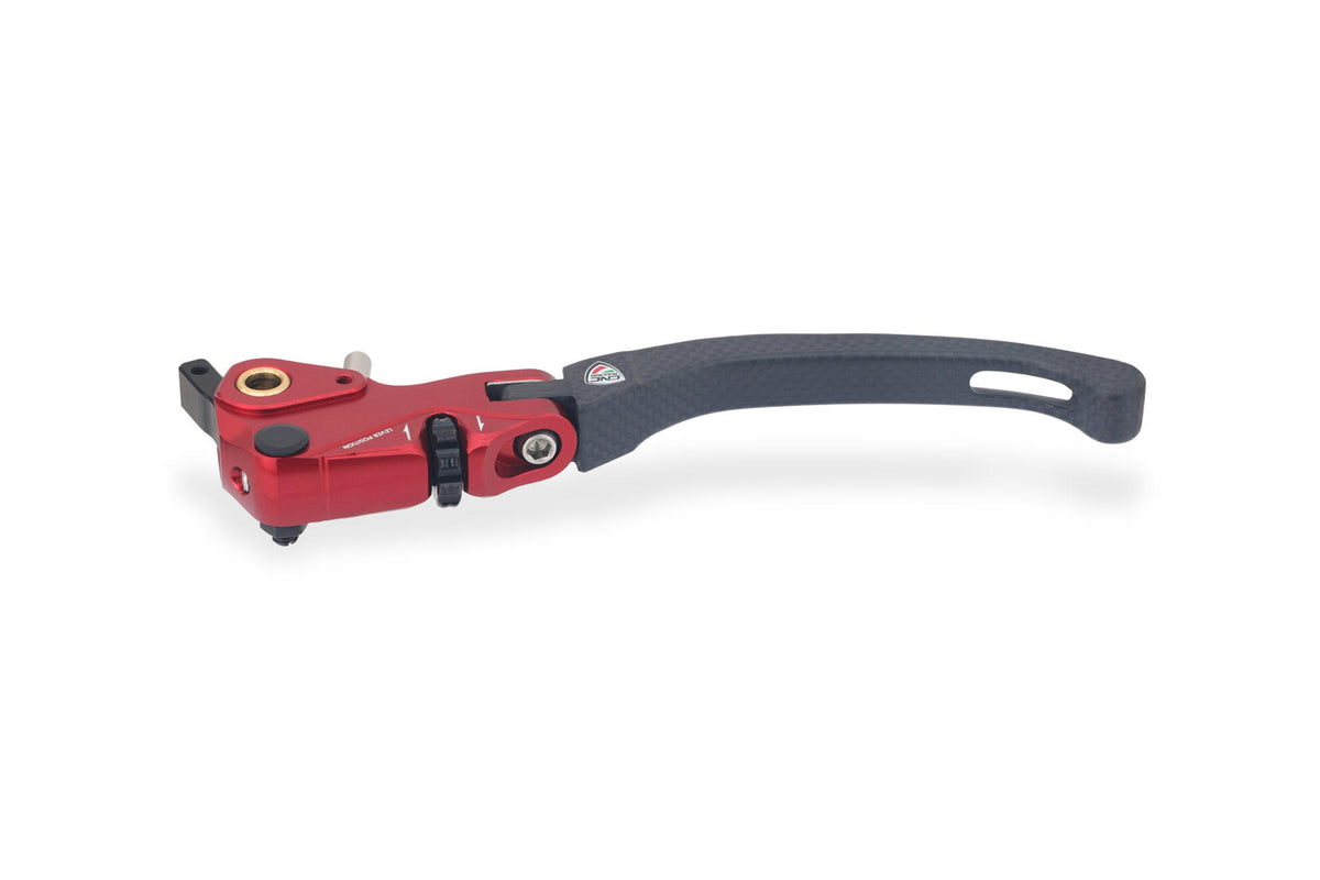CNC Racing Clutch Lever Race EVO Folding Glossy Carbon for Brembo semi-radial master cylinders