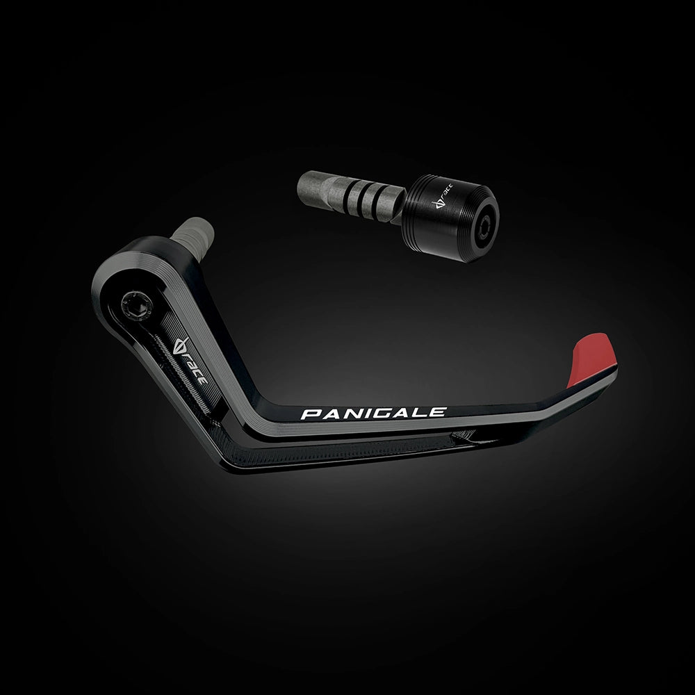 DB Race Black Aluminium Lever Guard – Right
