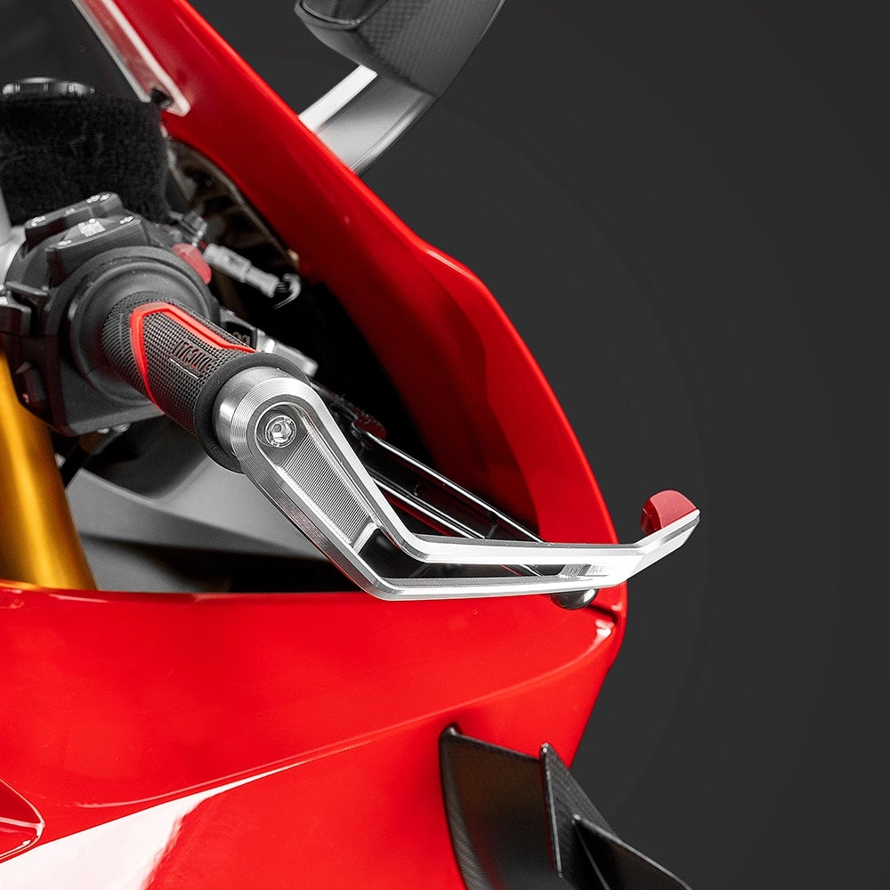 DB Race Black Aluminium Lever Guard – Left