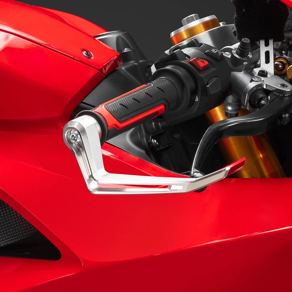 DB Race Black Aluminium Lever Guard – Left