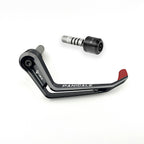 DB Race Black Aluminium Lever Guard – Left