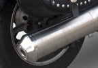 GPR exhaust Yamaha Xvs 1300 Midnight Star  2006-2014, Inox Oval Bomb, Homologated legal slip-on exhaust including removable db killer and link pipe - GPR Exhausts