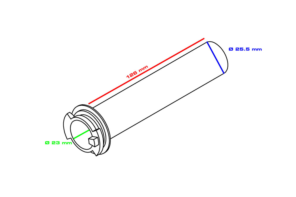 CNC Racing Throttle Control Tube Rbw for MV Agusta - CNC Racing image 3