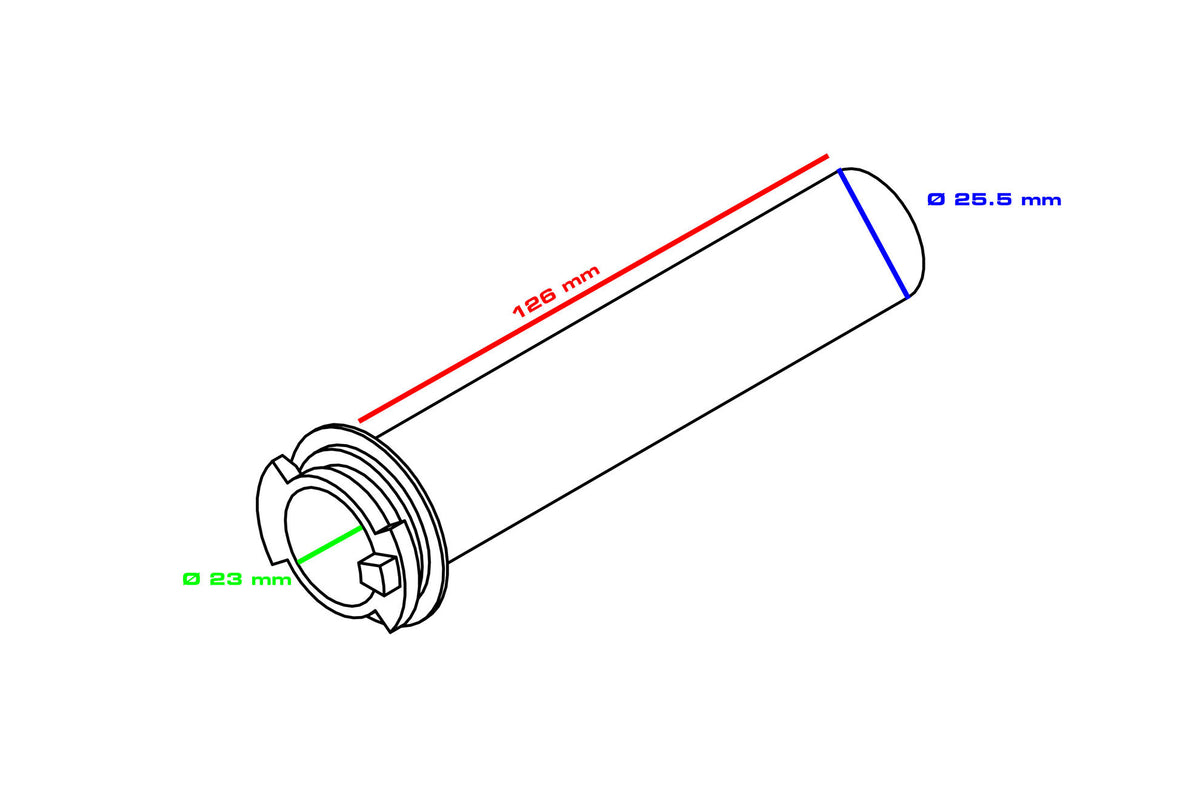 CNC Racing Throttle Control Tube Rbw for MV Agusta - CNC Racing image 3