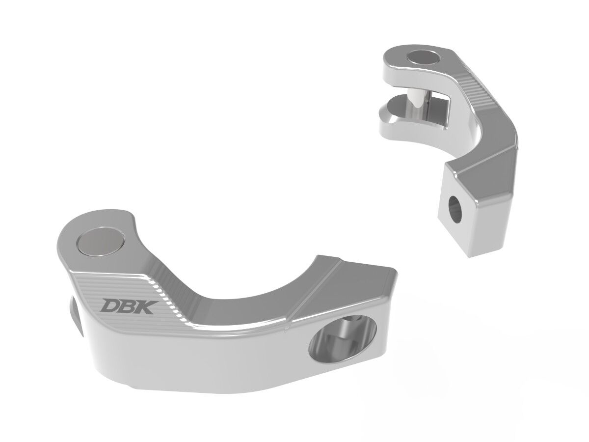 DBK Panigale V2 My 2025 Clamps For Mounting Racing Half-Handlebars