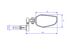 CNC Racing Bar End Mirror EVO – Right - CNC Racing image 10