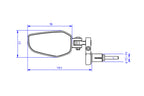 CNC Racing Bar End Mirror EVO – Left - CNC Racing image 9