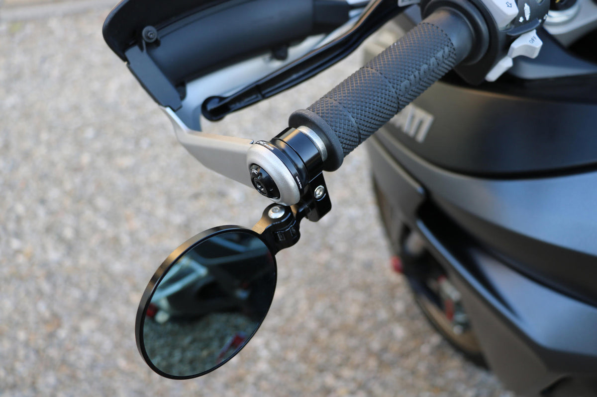 CNC Racing Adapter for Rocket Bar – End Mirror on for Ducati Multistrada