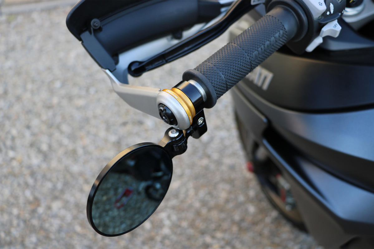 CNC Racing Adapter for Rocket Bar – End Mirror on for Ducati Multistrada