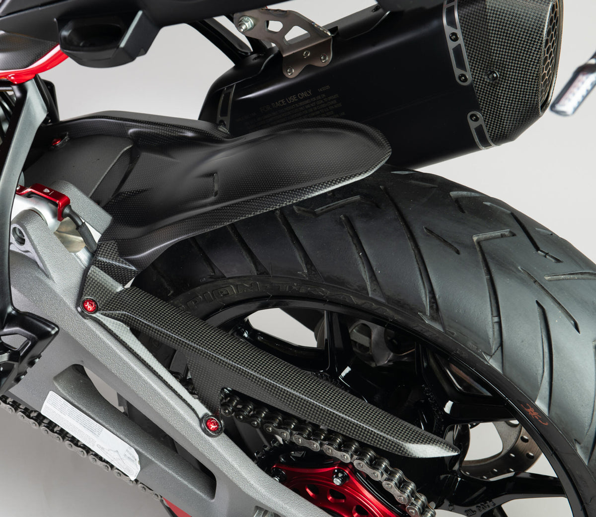 CNC Racing Upper Chain Guard in Carbon for Ducati Multistrada V2 MY2025 - CNC Racing image 3