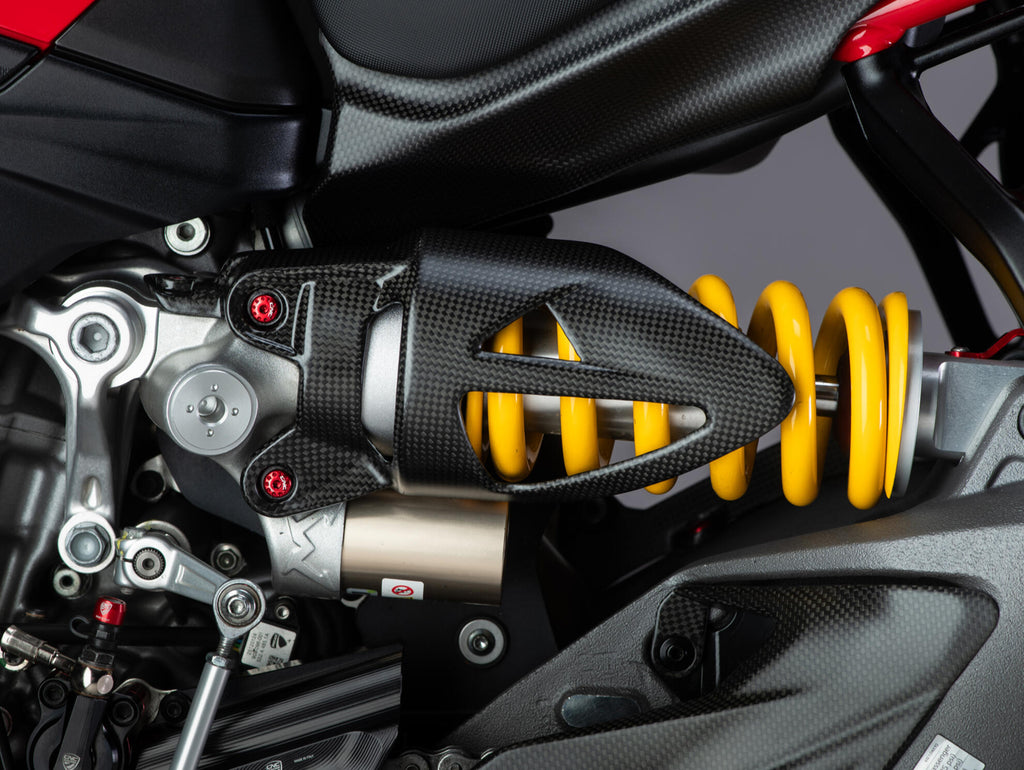CNC Racing Rear Shock – ABSorber Guard in Carbon for Ducati Multistrada V2 MY2025 - CNC Racing image 8