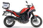 GPR Tech Alpi-Tech 35L Aluminium Top Case with Specific Fitting Plate - Moto Morini X-CAPE 650 (2021–2024) - Silver - image 2