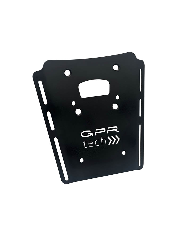GPR Tech Alpi-Tech 35L Aluminium Top Case with Specific Fitting Plate - Moto Morini X-CAPE 650 (2021–2024) - Silver - image 3