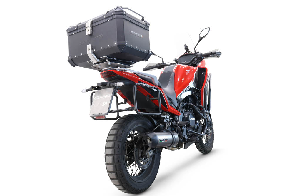 GPR Tech Alpi-Tech 35L Aluminium Top Case with Specific Fitting Plate - Moto Morini X-CAPE 650 (2021–2024) - Black - image 5