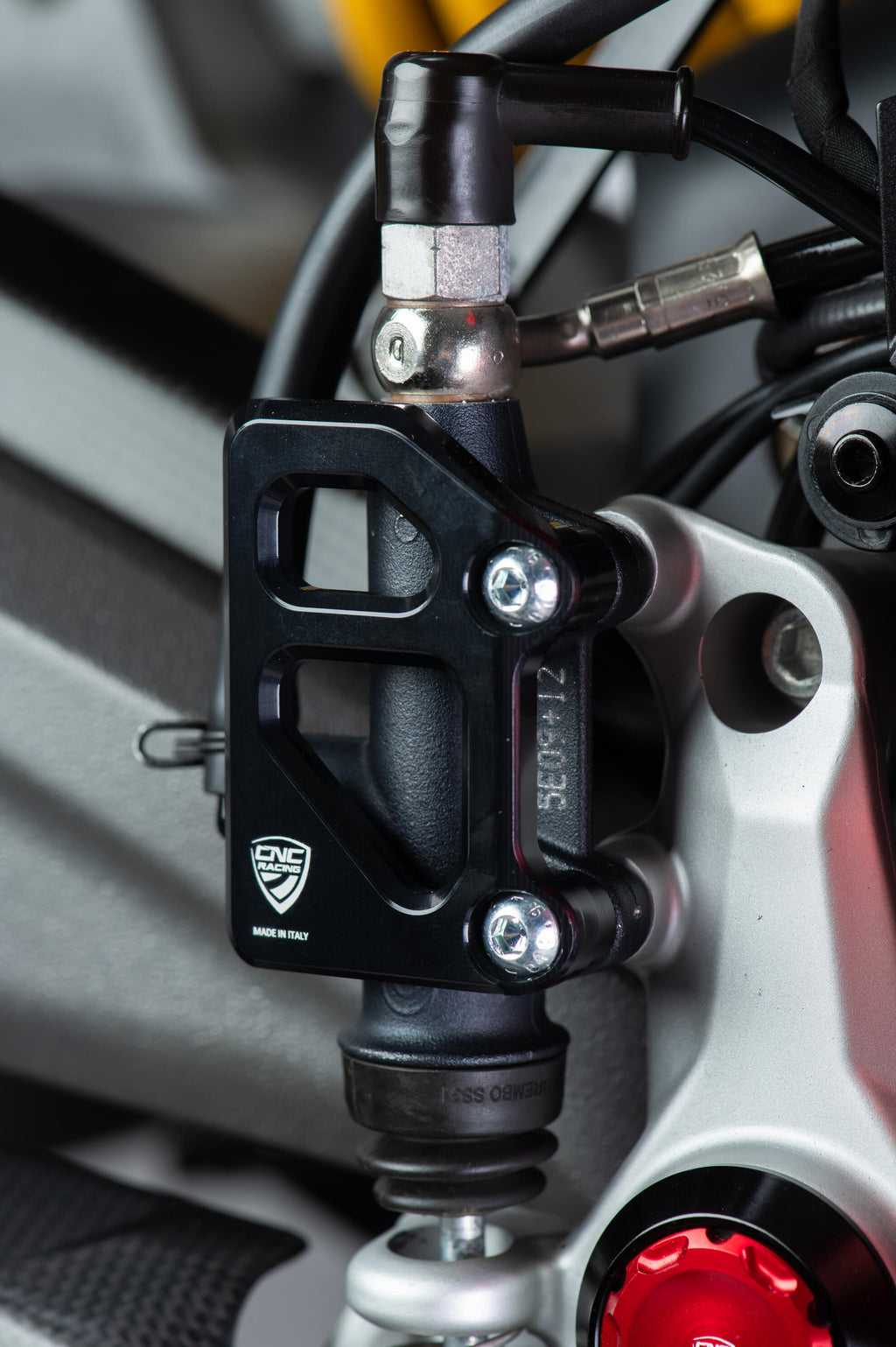 CNC Racing Rear brake master cylinder protector for factory rearsets - CNC Racing image 3