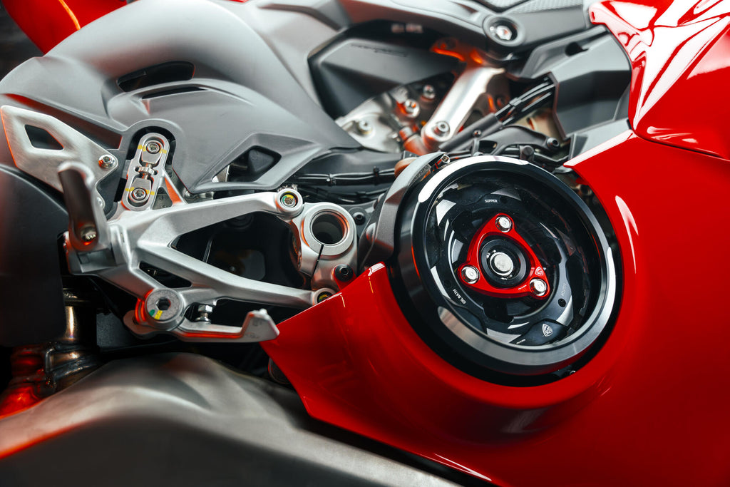 CNC Racing Pressure plate oil bath clutch Ducati Panigale Streetfighter Multistrada Diavel V4 – BICOLOR - CNC Racing image 4