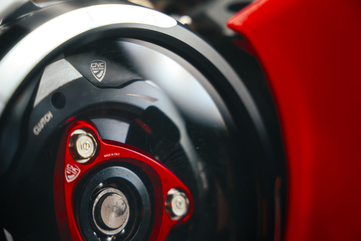 CNC Racing Clear oil bath clutch cover Ducati Panigale V4 BICOLOR - CNC Racing image 7