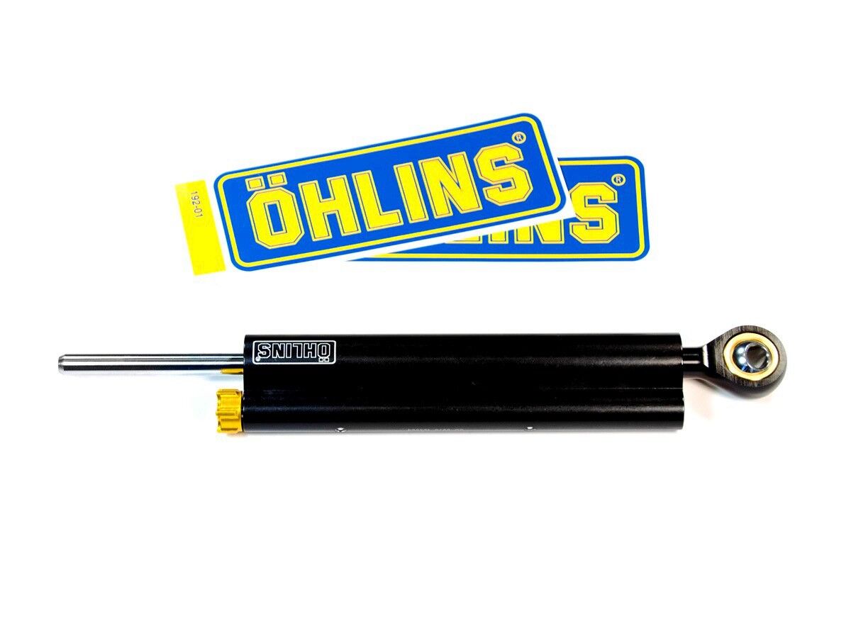 DBK Black Steering Damper Ohlins