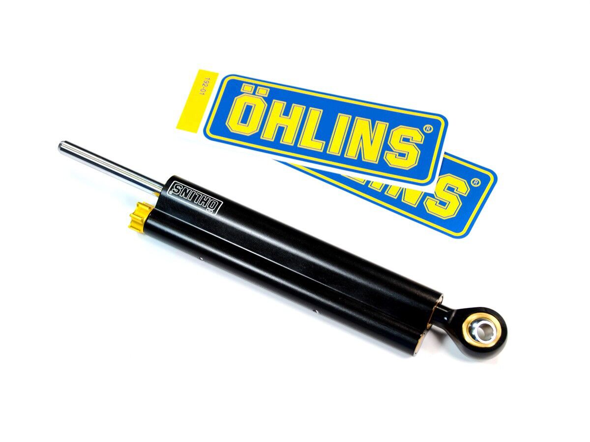 DBK Black Steering Damper Ohlins