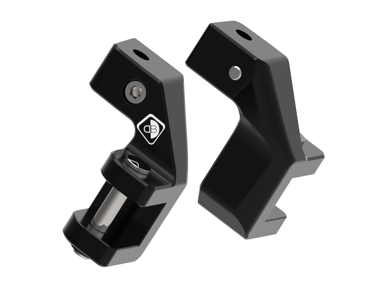 DBK BMW R1300GS Passenger Footpeg Comfort Kit