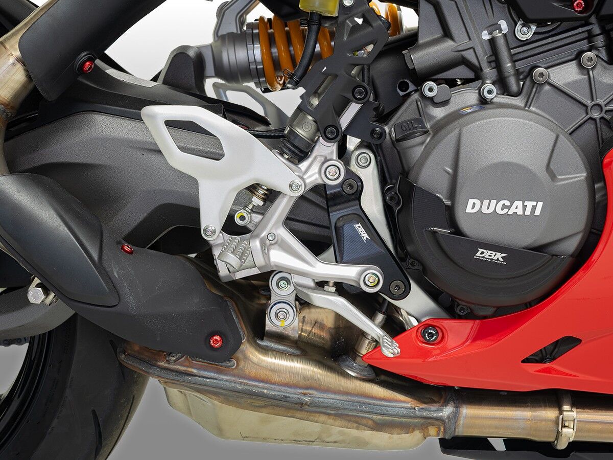 DBK PAP06 - Panigale V2 MY25 OEM Footrest Rear Plates