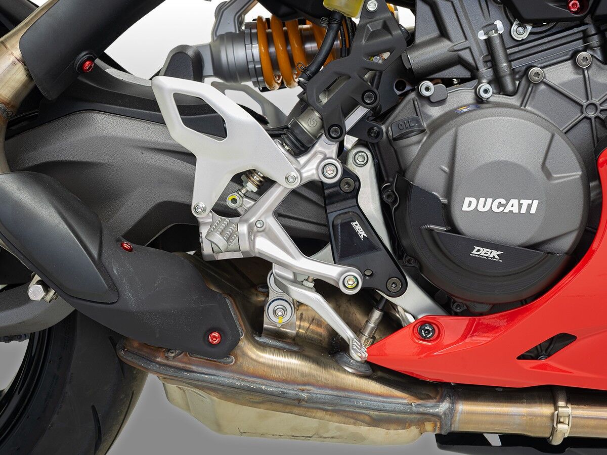 DBK PAP06 - Panigale V2 MY25 OEM Footrest Rear Plates