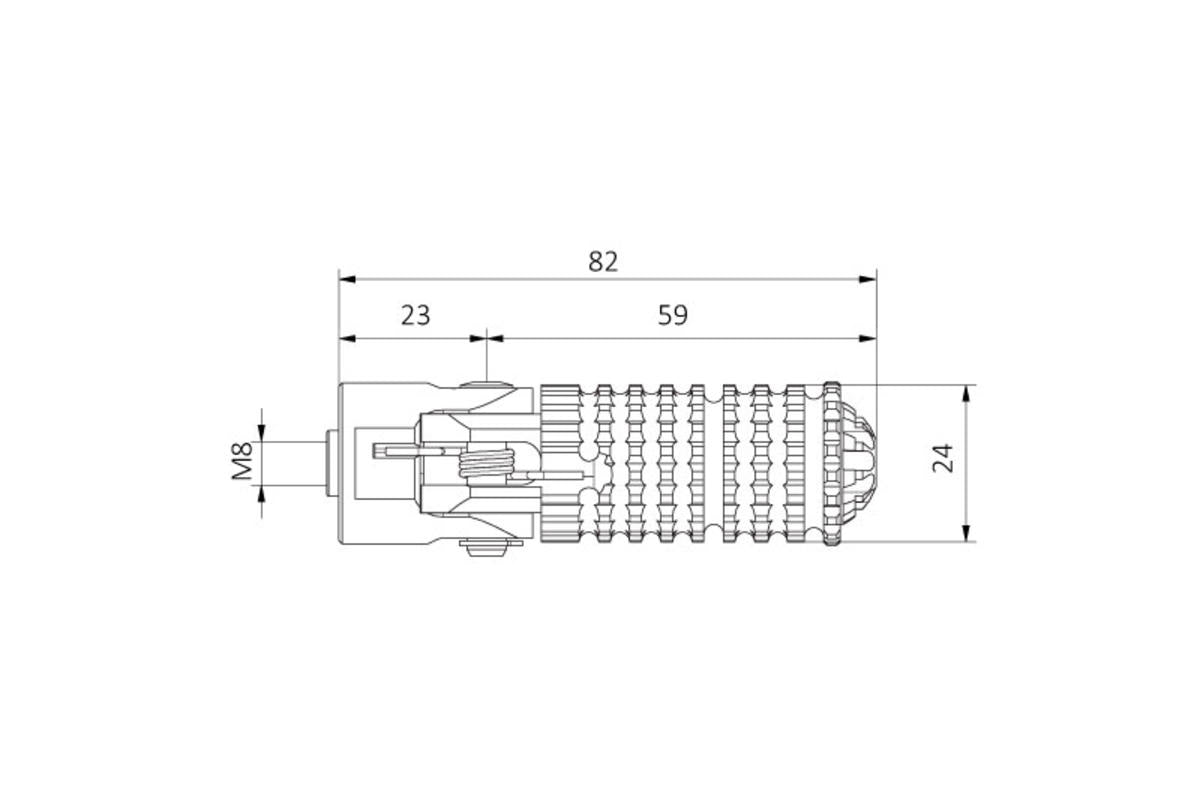CNC Racing Footpegs Folding Universal – Sport for Ricambi Pedane - CNC Racing image 3
