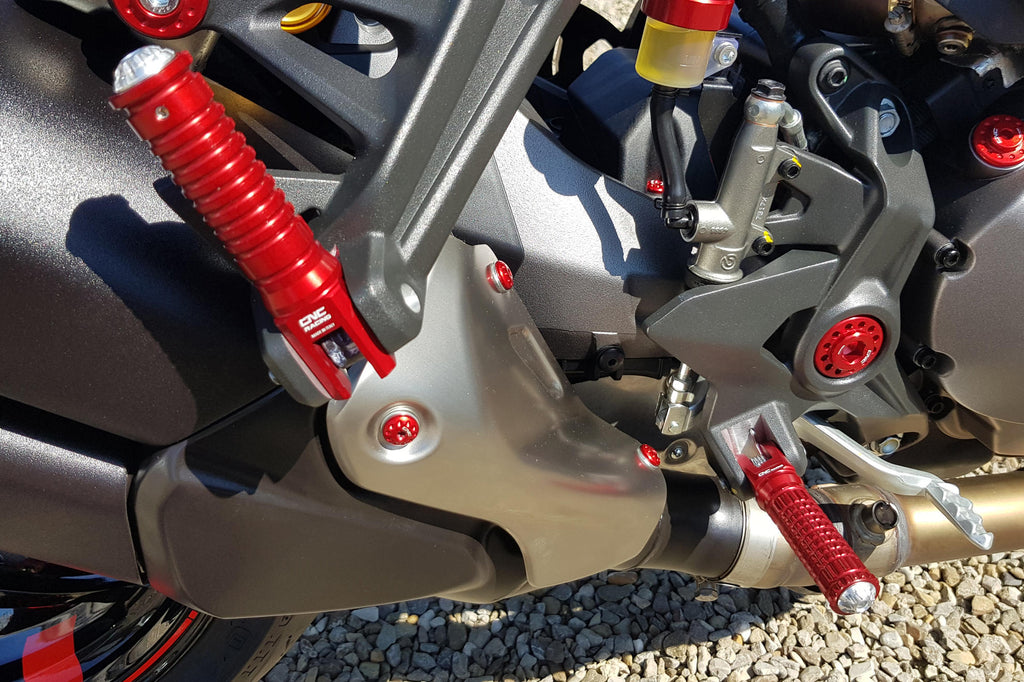 CNC Racing Front footpegs OEM rearsets Ducati - CNC Racing image 2