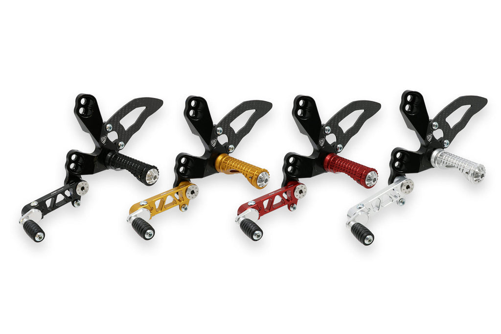 CNC Racing Adjustable Rear Sets for Ducati Streetfighter 848 1098 - CNC Racing
