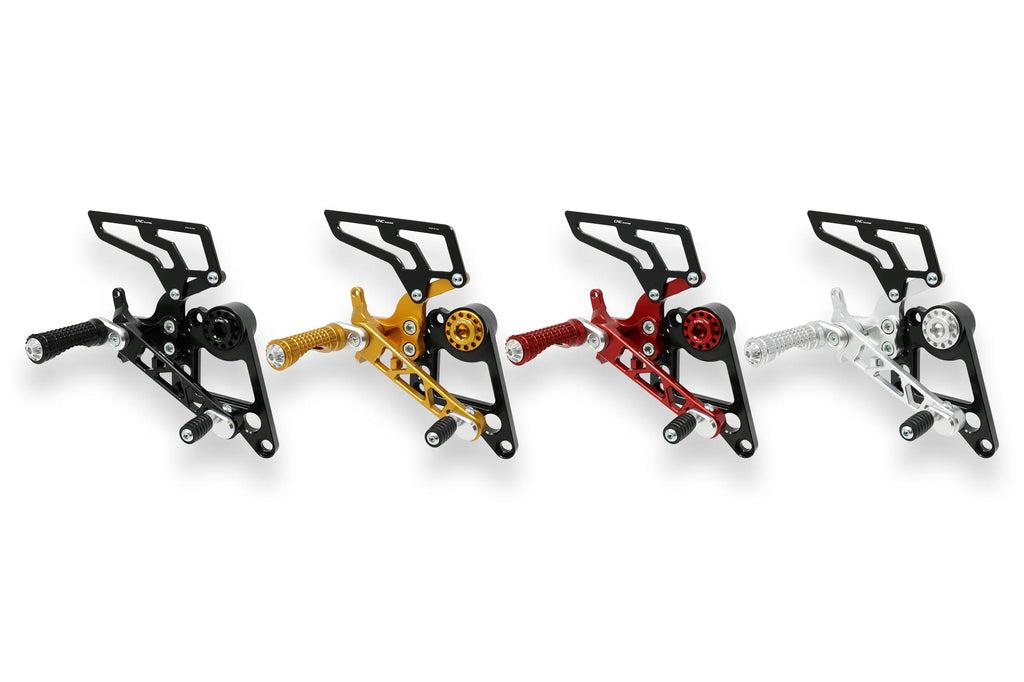 CNC Racing Adjustable Rear Sets for Ducati Monster S2R S4R S4RS - CNC Racing
