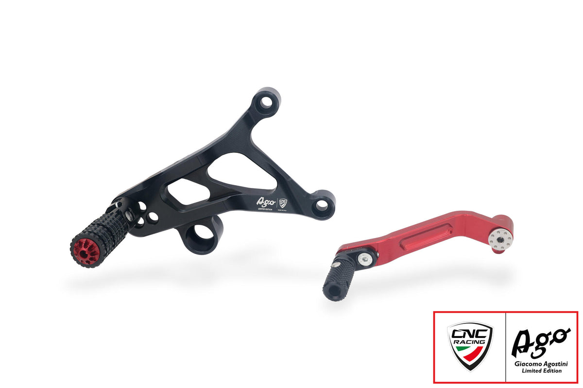 CNC Racing Adjustable rear sets MV Agusta – Giacomo Agostini Limited Edition - CNC Racing image 3