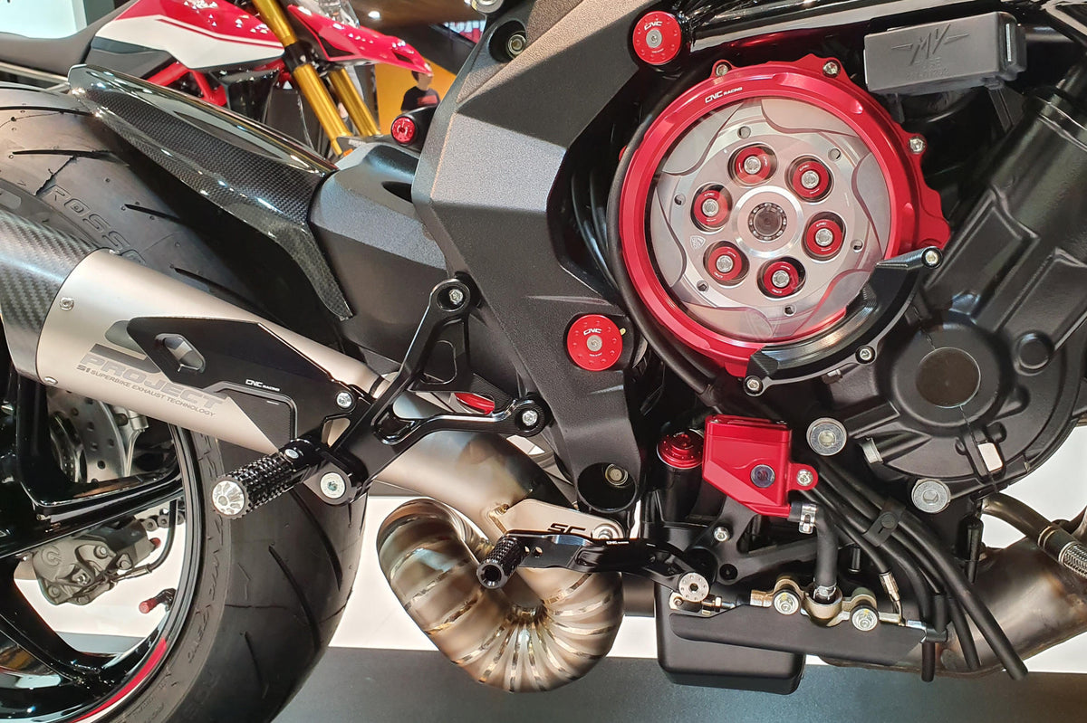 CNC Racing Adjustable Rider Rearsets for MV Agusta Brutale - CNC Racing image 8