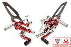 CNC Racing Adjustable rearsets RPS Ducati SBK Panigale series Team Pramac MotoGP Limited Edition - CNC Racing