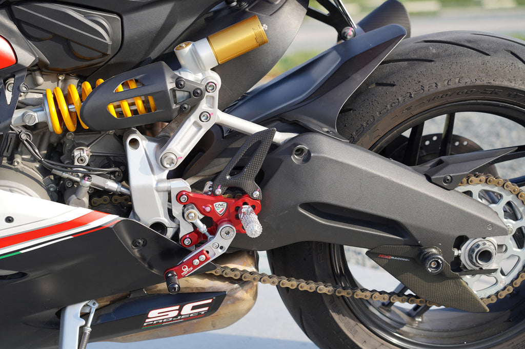 CNC Racing Adjustable rearsets RPS Ducati SBK Panigale series Team Pramac MotoGP Limited Edition - CNC Racing image 4