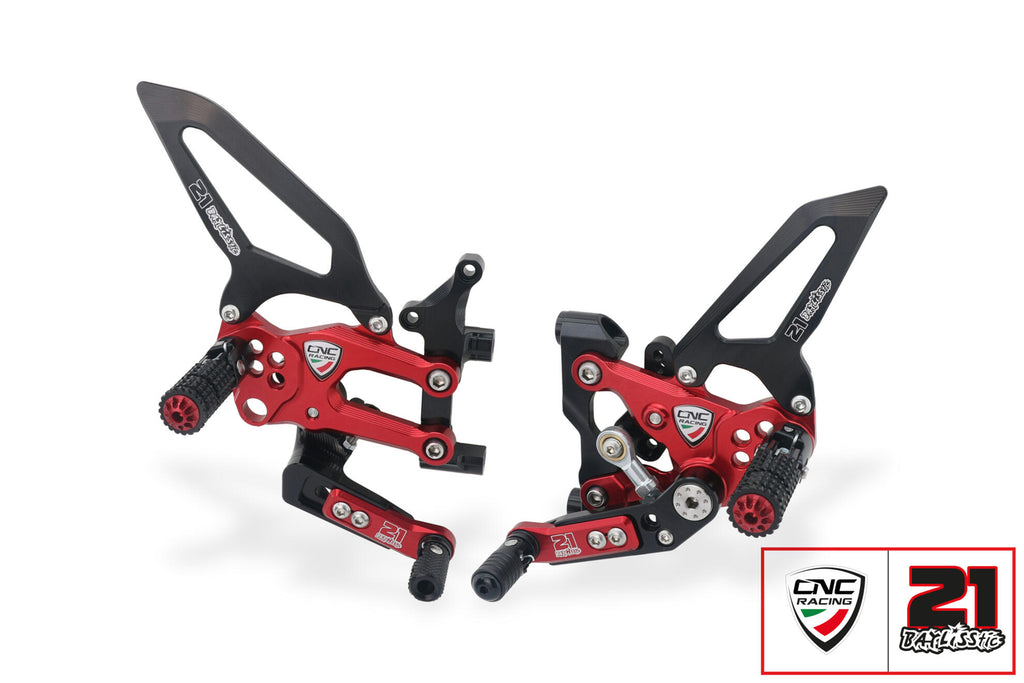 CNC Racing Adjustable rearsets RPS Ducati SBK Panigale – Troy Bayliss Limited Edition - CNC Racing image 6