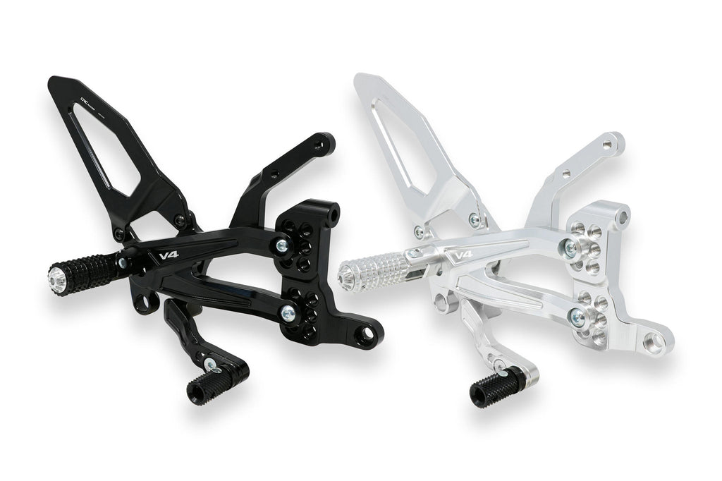 CNC Racing Adjustable rear sets RPS Ducati Panigale V4 - CNC Racing