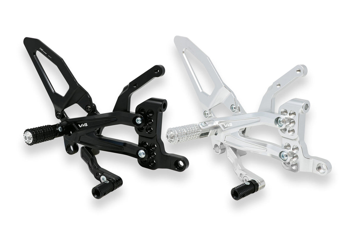 CNC Racing Adjustable rear sets RPS Ducati Panigale V4 - CNC Racing