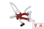 CNC Racing Adjustable rear sets Ducati Panigale V4 series for V4, V4 S and V4 Speciale – Pramac Racing limited Edition - CNC Racing image 3