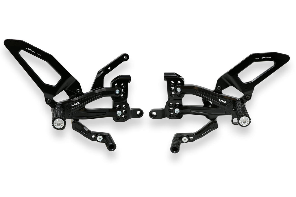 CNC Racing Adjustable Rear Sets Rps for Ducati Panigale V4 – Easy