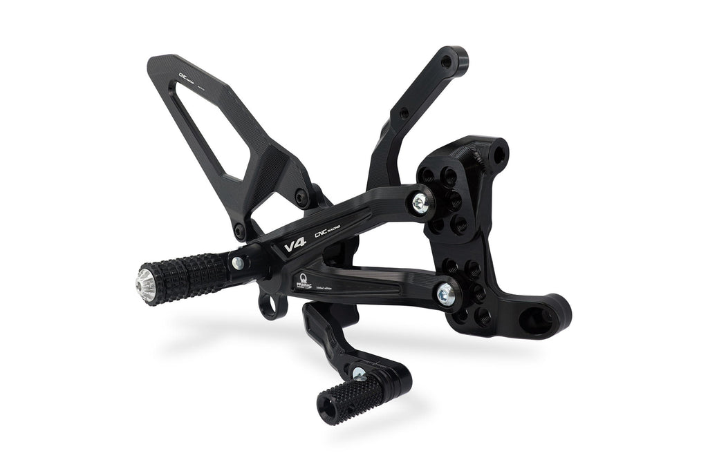 CNC Racing Adjustable rearsets Ducati Streetfighter V4