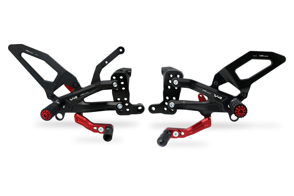 CNC Racing Adjustable rearsets Ducati Streetfighter V4 - CNC Racing image 2